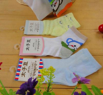 小熊超薄網眼襪 兒童夏日純棉舒適之選